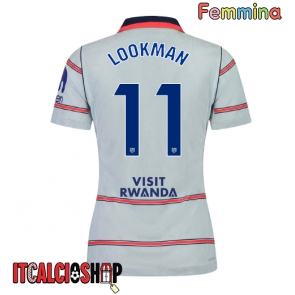 Atletico Madrid Ademola Lookman #11 Terza Maglia Femmina 2026-27 Manica Corta
